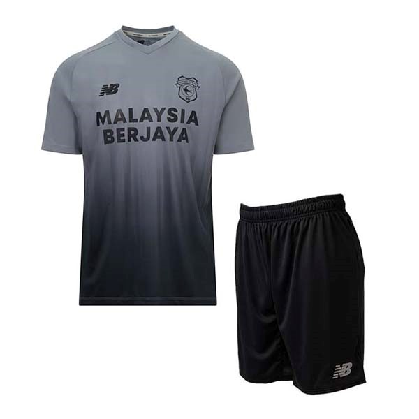 Camiseta Cardiff City Replica Segunda Ropa Niño 2022/23